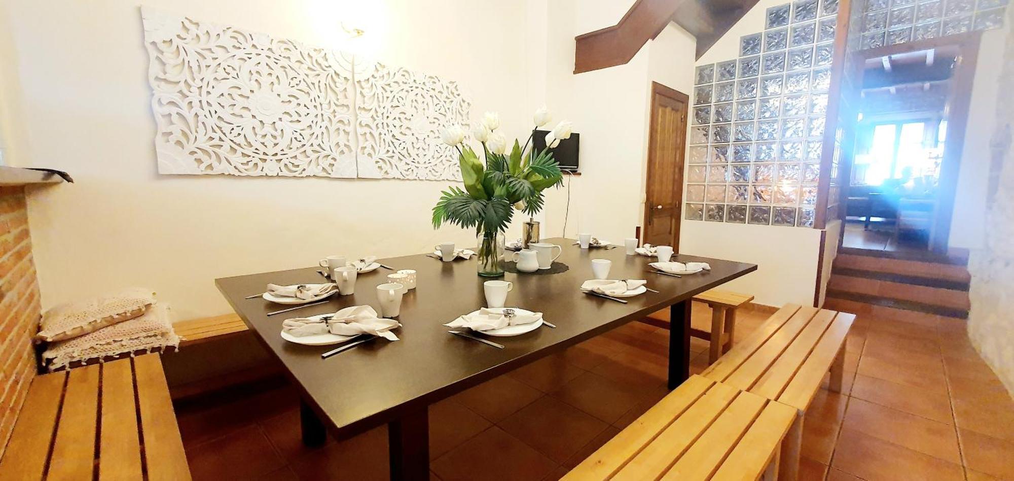 El Juacu Guest House Llanes Eksteriør bilde