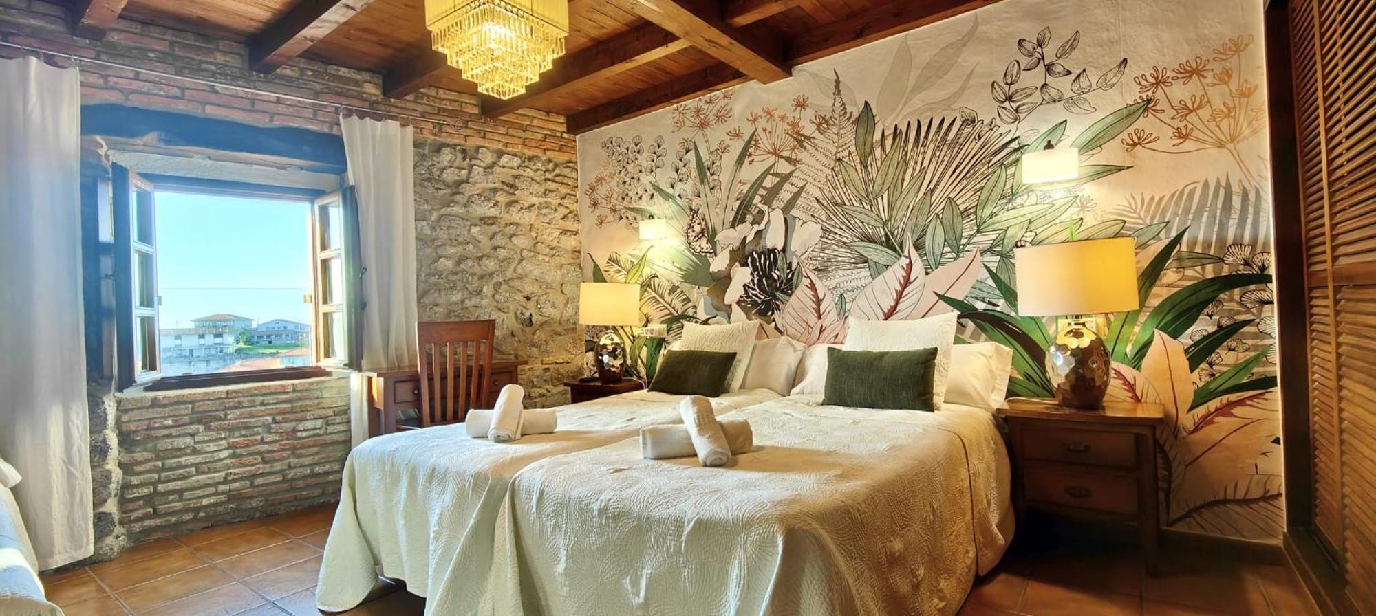 El Juacu Guest House Llanes Eksteriør bilde