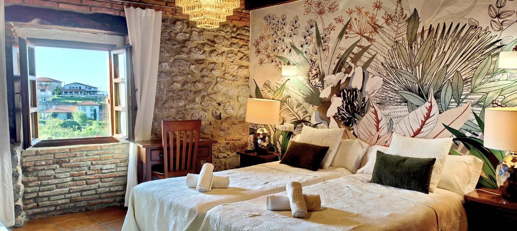 El Juacu Guest House Llanes Eksteriør bilde